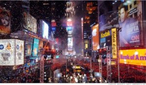 Nouvel An 2014 à New York!! Times Square