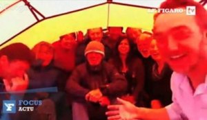 Coincés dans l'Antarctique, ils s'adressent à leurs familles en chanson