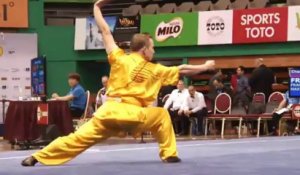 Focus sur Maxime Frankinet, technicien taolu - 12e Championnat du monde de Wushu - Kuala Lumpur