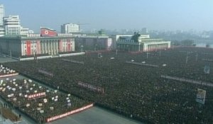 Gigantesque rassemblement à Pyongyang pour une cérémonie d'allégeance à Kim Jong-un