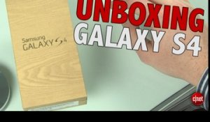 Galaxy S4 : le déballage (unboxing)