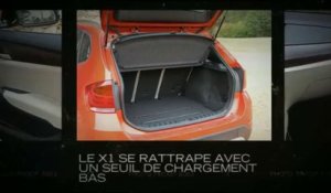 Zoom sur la BMW X1: l'habitacle