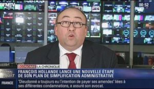 L'Éco du soir: Hollande lance une nouvelle amplification de la simplification administrative - 09/01