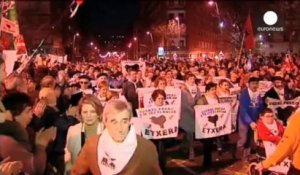 Pays Basque : mobilisation monstre à Bilbao pour le rapatriement des prisonniers de l'ETA
