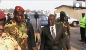 Liesse à Bangui après la démission de Djotodia