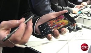 MWC 2012 : prise en main du LG Optimus Vu en vidéo