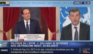 L'Édito éco de Nicolas Doze: François Hollande assume sa politique de l'offre - 15/01