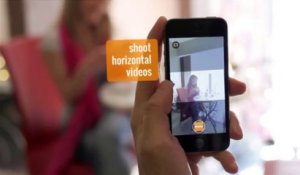 Horizon : Application iPhone pour filmer horizontalement