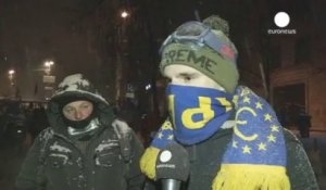 Kiev : Au moins un manifestant ukrainien mort