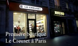 Inauguration de la boutique Le Creuset à Paris