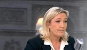Marine Le Pen: "Manuel Valls est sans limite, sans morale" - 23/01