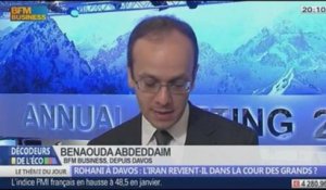 Rohani à Davos: l’Iran revient-il dans la cour des grands ?, dans Les Décodeurs de l'éco – 23/01 4/5