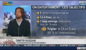 Aton Soumache et Dimitri Rassam, On Entertainment, dans L’Invité de BFM Business - 24/01