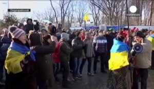 Ukraine : la contestation s'étend à travers le pays