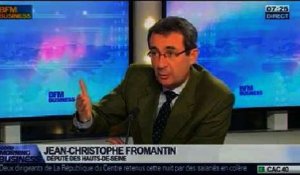 "Le gouvernement est faible pour apporter et aborder une réforme qui a besoin d'être forte", Jean-Christophe Fromantin, dans GMB - 29/01