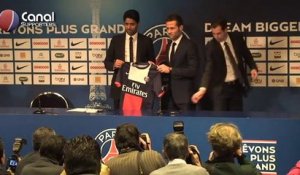 Présentation officielle de Yohan Cabaye au PSG