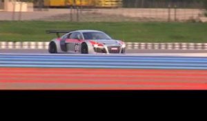 Au volant de l'AUDI R8 LMS