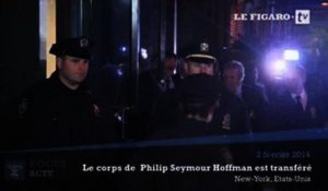 Le corps de Philip Seymour Hoffman transféré pour une autopsie