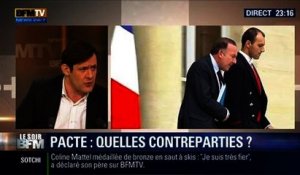 Le Soir BFM: Pacte de responsabilité: Pierre Gattaz ne veut pas de "contreparties" - 11/02 3/4