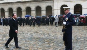 Adieu aux armes de l'amiral Edouard Guillaud, chef d'état-major des armées