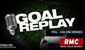PSG-Valenciennes (3-0) : Le but de Zlatan Ibrahimovic avec le son RMC