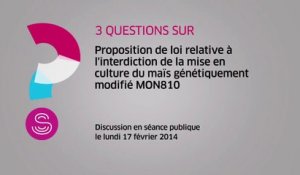 [Questions sur] Proposition de loi relative à l'interdiction de la mise en culture des OGM