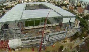 Mondial: la Fifa confirme Curitiba malgré l'énorme retard du chantier