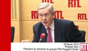 VIDÉO - Philippe Varin et les "objectifs ambitieux" de PSA en Chine