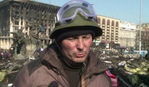 Ukraine : les manifestants réagissent à l'accord de sortie de crise