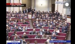 Ukraine : le bras droit de Timochenko président par intérim