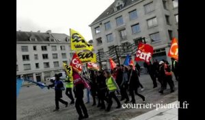 Manifestation des Call Expert à Amiens