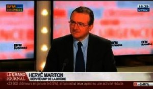 Hervé Mariton, député UMP de la Drôme, dans Le Grand Journal - 26/02 3/4