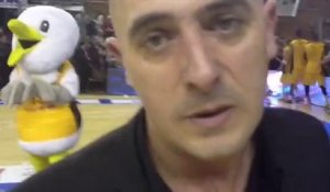 Basket (Pro B) : Réaction Germain Castano apres Boulogne-Chalons