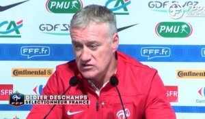 Deschamps n'a pas vu le match de Nasri, mais...