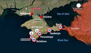 Ukraine : l'étau se resserre encore sur la Crimée