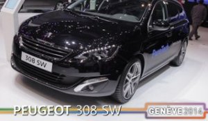 La Peugeot 308 SW en direct du salon de Genève 2014