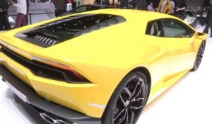 Lamborghini Huracan en vidéo live au Salon de Genève 2014