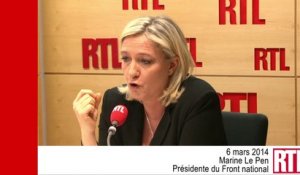 VIDÉO - Affaire Buisson : "L'intérêt de la France est de remettre la main sur ces cassettes" selon Marine Le Pen