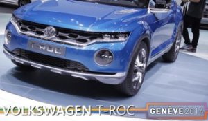 Le Volkswagen T-ROC Concept en direct du salon de Genève 2014