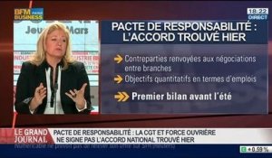 Thierry Lepaon, secrétaire général de la Confédération Générale du Travail, dans Le Grand Journal - 06/03 2/4