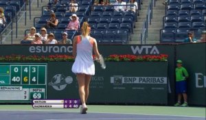 Indian Wells - Radwanska sans soucis