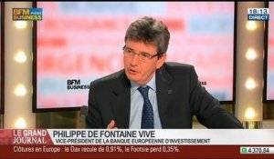 Philippe de Fontaine Vive, vice-président de la Banque européenne d’investissement, dans Le Grand Journal - 10/03 1/4