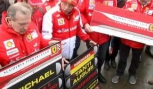 Michael Schumacher : "il y a de petits signes encourageants"