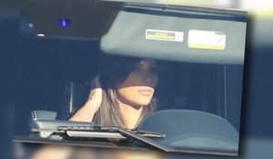 Kim Kardashian a un petit accident de voiture mais se montre géniale