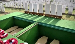 99 ans après, 20 soldats inhumés avec les honneurs