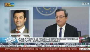 Zone euro: la BCE prépare de nouvelles mesures pour éviter la déflation: Gilles Moec, dans Intégrale Bourse - 14/03