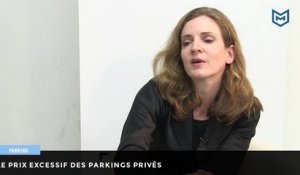 Interview de Nathalie Kosciusko-Morizet, le prix des parkings privés