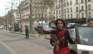 Pollution: Marisol Touraine en Autolib' - 17/03