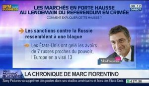 Marc Fiorentino: Rebond sur le marché au lendemain du référendum en Crimée: "La réaction du marché est compréhensible" – 18/03