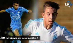 L'OM fait signer ses deux pépites !